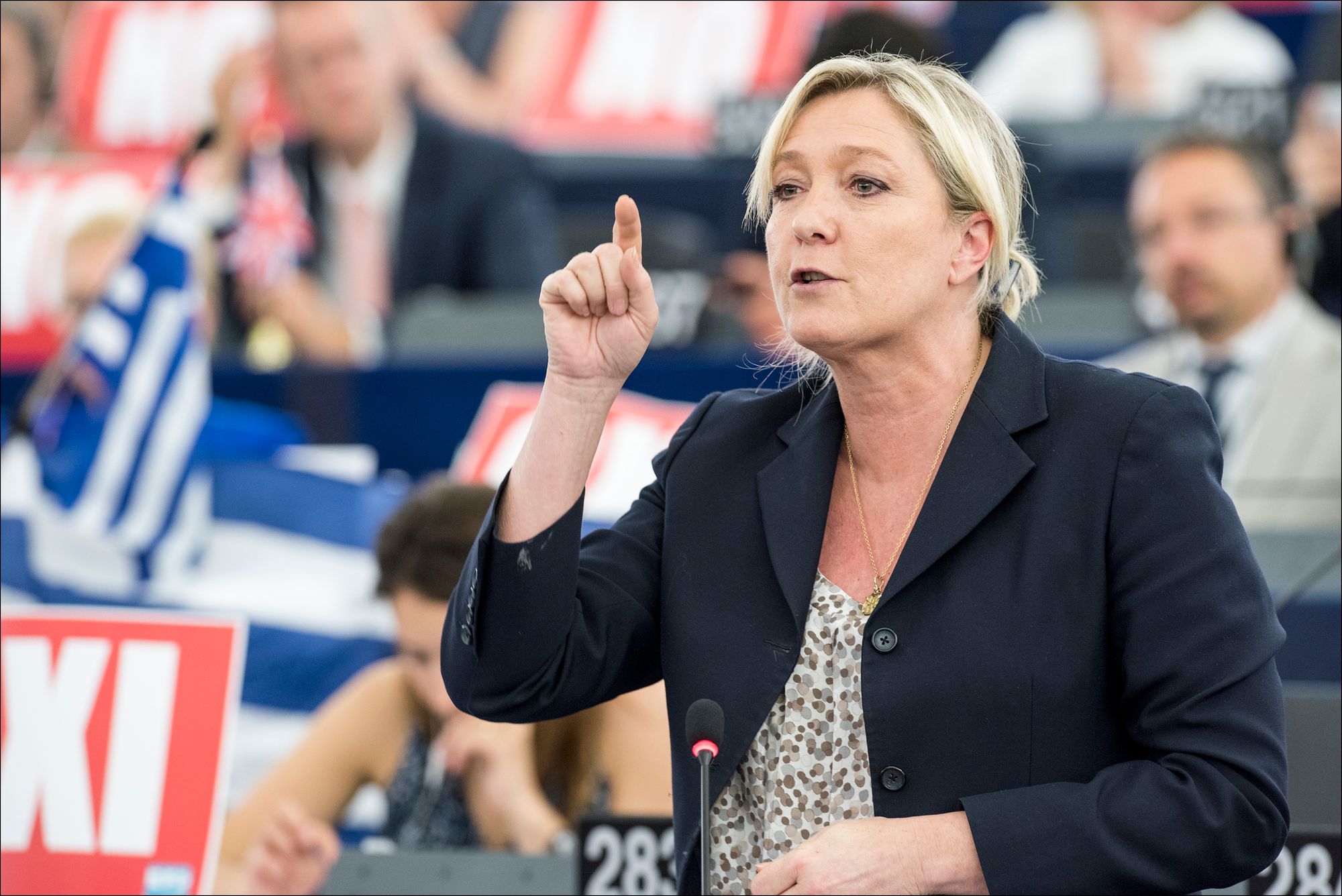 Marine Le Pen has not changed