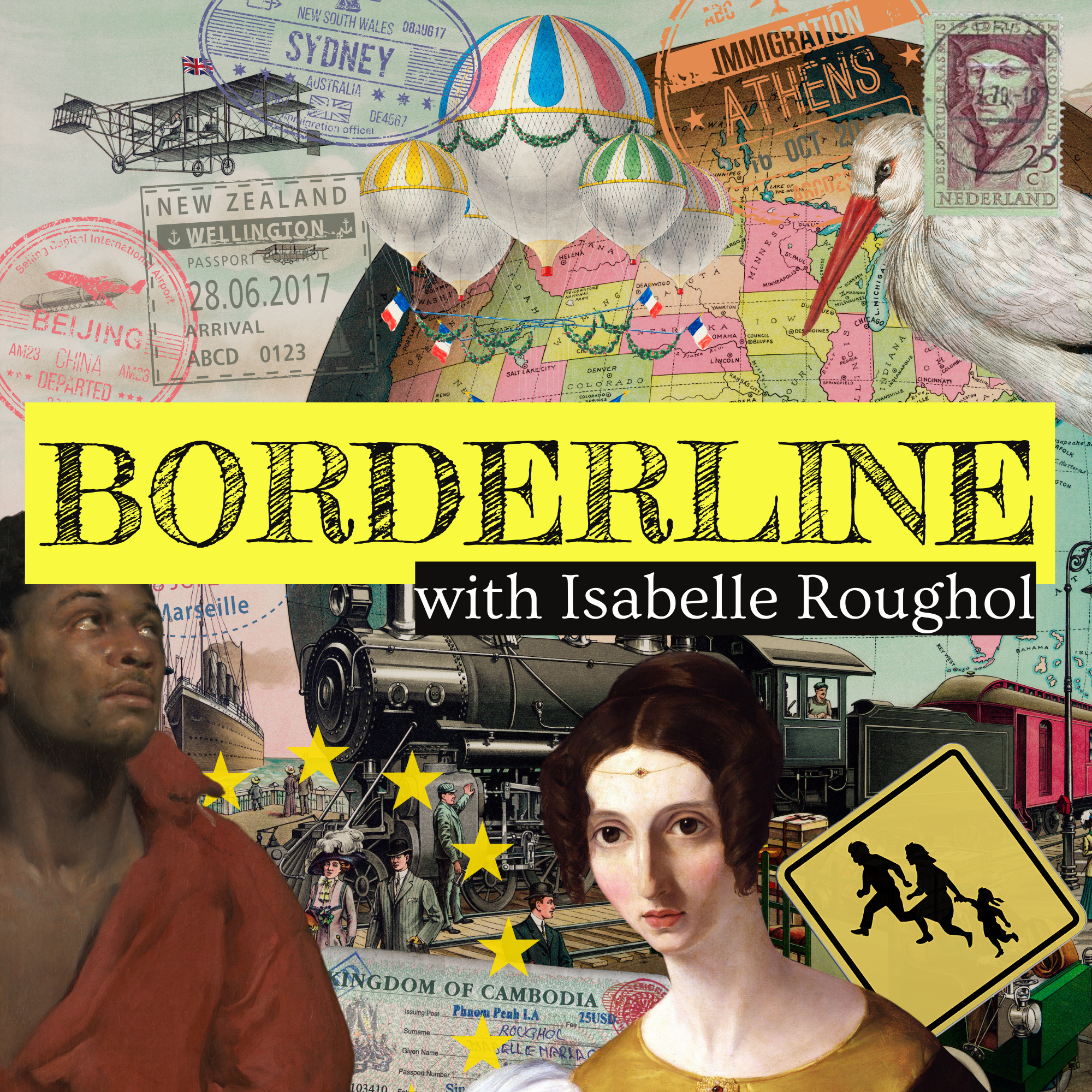 What's happening in Borderline's cover art?