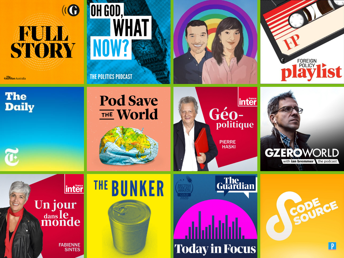 The podcasts that help me keep up with the world